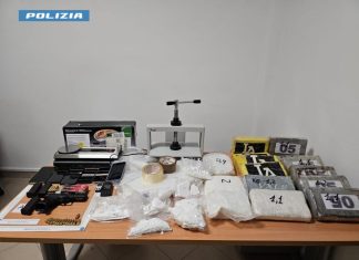 Maxi-sequestro di cocaina ad Altamura. L’indagine condotta dalla Squadra Mobile di Lecce