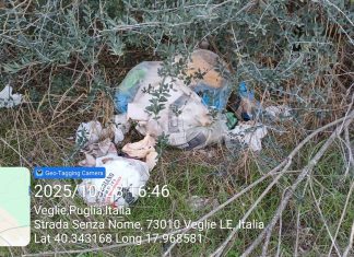 Veglie, denunciato per abbandono di rifiuti: la Polizia Locale intensifica i controlli ambientali