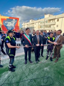 Inaugurazione del campo “Falcone e Borsellino” a Carmiano. Il prefetto: “Rigenerazione sociale e culturale” - Corriere Salentino