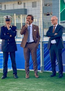 Inaugurazione del campo “Falcone e Borsellino” a Carmiano. Il prefetto: “Rigenerazione sociale e culturale” - Corriere Salentino