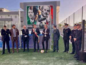 Inaugurazione del campo “Falcone e Borsellino” a Carmiano. Il prefetto: “Rigenerazione sociale e culturale” - Corriere Salentino