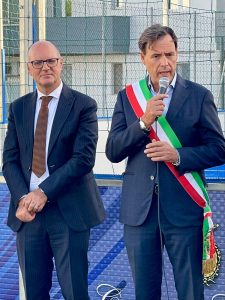 Inaugurazione del campo “Falcone e Borsellino” a Carmiano. Il prefetto: “Rigenerazione sociale e culturale” - Corriere Salentino