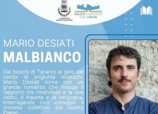 Mario Desiati presenta “Malbianco” a Salice Salentino