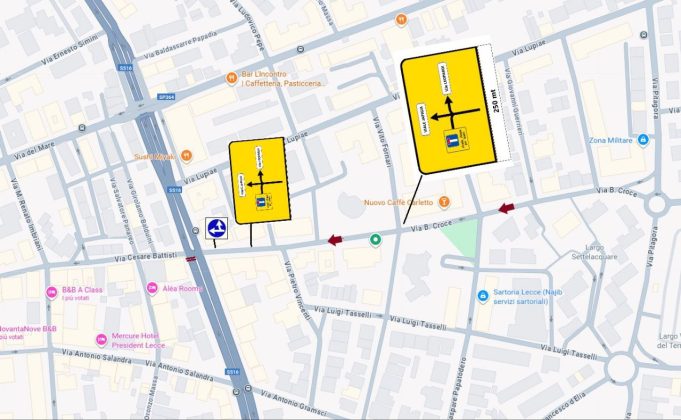 Chiusura di un tratto della circonvallazione per i lavori di riqualificazione: le vie alternative. Corsa C2 soppressa - Corriere Salentino