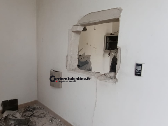 Nuovo assalto al bancomat: preso di mira l’ATM di Mancaversa - Corriere Salentino