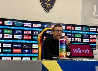 Di Francesco: “Sul rigore ho pregato, Graziano ci ha aiutato”. Asllani: “Ho guardato Falcone e sono andato in tilt”