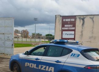 Accensione di fumogeni e contestazioni durante la partita durante la partita tra Nardò e Acerrana, scattano tre Daspo