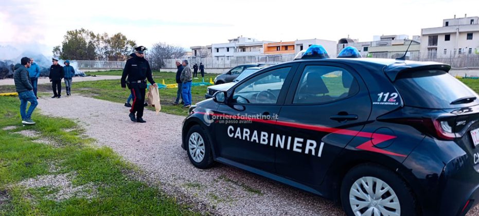 “W Sant’Andrea”, poi danno fuoco alla focareddha: gesto inquietante scuote Presicce. “Gesto vile e inqualificabile” - Corriere Salentino