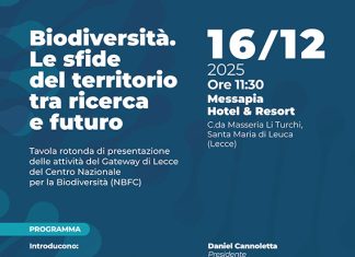 La Biodiversità nel futuro del territorio. A Leuca l’incontro con il National Biodiversity Future Center