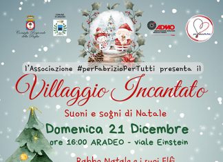 “Villaggio Incantato: Suoni e Sogni di Natale” il 21 e 30 dicembre ad Aradeo