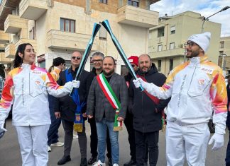 La Fiamma Olimpica a Nardò, è stata una festa bellissima
