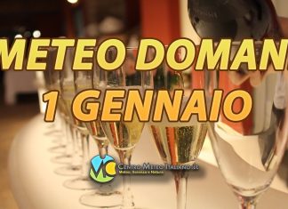 Le previsioni meteo di domani 1 gennaio 2026