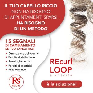 Riccia's Professional presenta REcurl Loop™: il nuovo protocollo professionale per ottenere il "Loop Perfetto" nei capelli ricci - Corriere Salentino