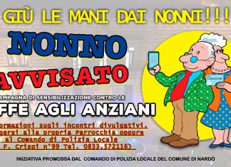 Nonno avvisato. Truffe e raggiri agli anziani, domani il secondo incontro informativo