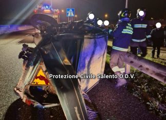 Scontro tra due auto sulla Lecce-Maglie: due feriti e lunghe code