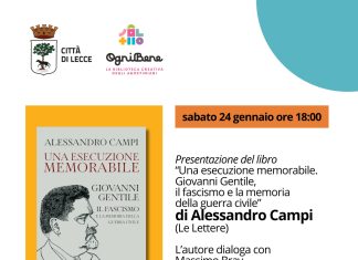 “Un’esecuzione memorabile”, Alessandro Campi sabato a Lecce
