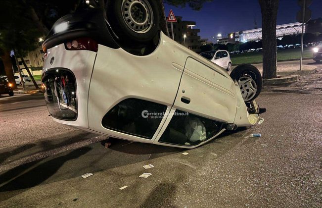 Coppia si ribalta con l’auto in città: lui muore sul colpo, lei finisce in ospedale - Corriere Salentino