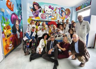 Donata l’umanizzazione pittorica della stanza pediatrica del reparto di Oculistica del Vito Fazzi