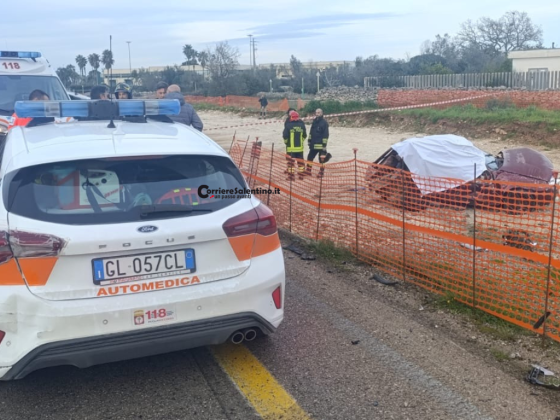Tragico scontro sulla statale 275: muore un 61enne di Cursi, tre feriti - Corriere Salentino