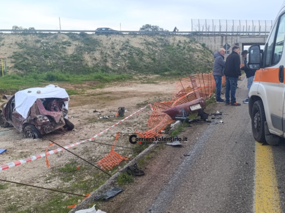 Tragico scontro sulla statale 275: muore un 61enne di Cursi, tre feriti - Corriere Salentino