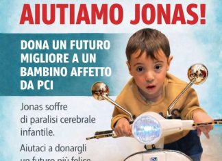Un aiuto a Jonas per continuare a sperare nella ricerca medica