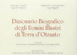 A proposito del “Dizionario Biografico degli Uomini Illustri di Terra d’Otranto”