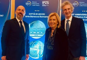 Moneta d'argento da 5 euro dedicata alla Città di Lecce: arte barocca romana - Corriere Salentino