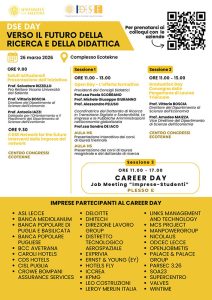 "DSE day", la comunità studentesca a confronto con 32 aziende - Corriere Salentino