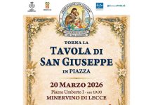 Minervino di Lecce riabbraccia la sua storia: torna la Tavola di San Giuseppe in Piazza Enogastronomia - Corriere Salentino