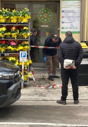 Principio d’incendio e molotov inesplosa davanti a un negozio di fiori: intimidazione nel basso Salento - Corriere Salentino