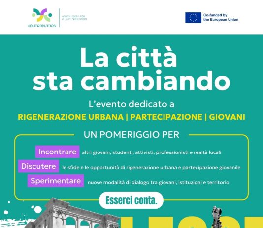 “La città sta cambiando”: a palazzo Carafa il primo evento dell’anno di youtransition per coinvolgere i giovani nei processi di rigenerazione urbana