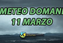Le previsioni meteo di domani 11 marzo Notizie dall'Italia e dal mondo - Corriere Salentino