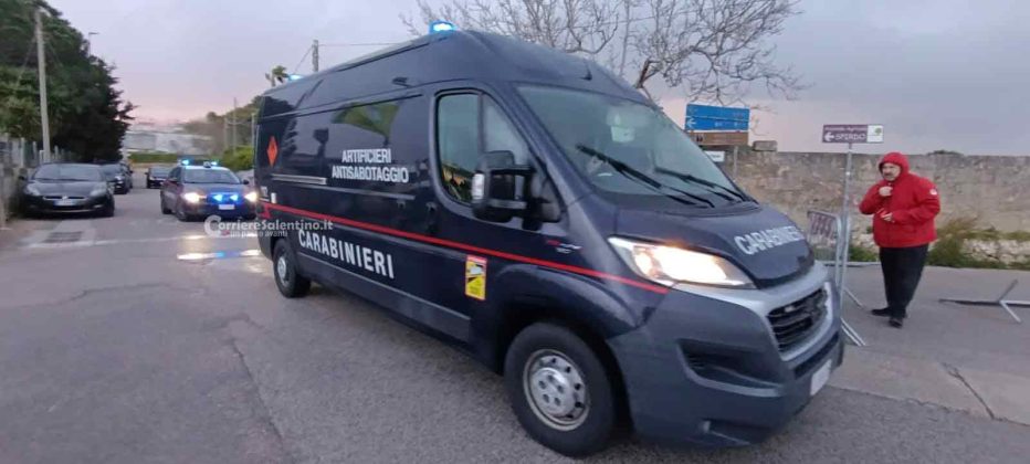 Nuovo allarme bomba nel Salento: dopo due giorni, spunta un ordigno vicino a case e pizzeria - Corriere Salentino