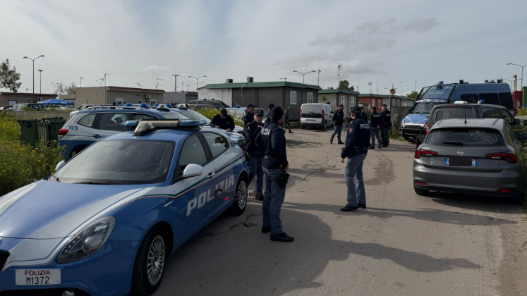 Blitz interforze al campo Panareo: imponente spiegamento di uomini e mezzi lungo la 7ter - Corriere Salentino