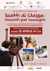 “Scatti di Classe: racconti per immagini”. La mostra fotografica realizzata dagli alunni delle classi quarte della Scuola Primaria “Giovanni XXIII” - I.C. Polo 2 Galatone - Corriere Salentino