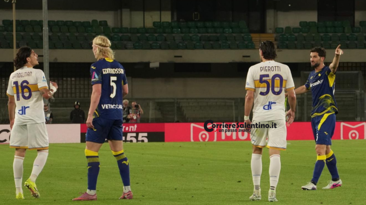 Il Lecce raccoglie un punto, in una partita a reti inviolate, a Verona ed esce dalla zona retrocessione. - Corriere Salentino