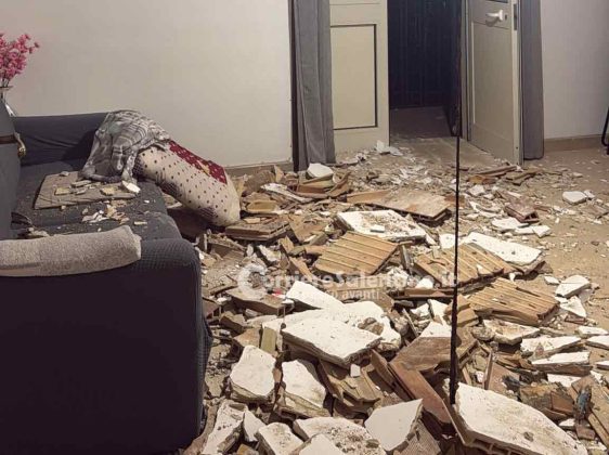 Crolla solaio a Monteroni: ferita una donna - Corriere Salentino