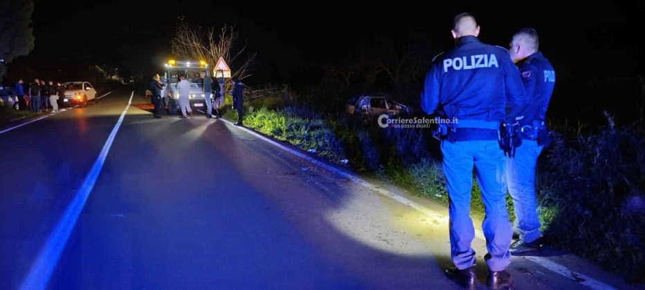 Pasquetta di sangue, auto va fuoristrada e tre giovani finiscono in ospedale - Corriere Salentino