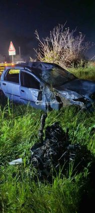 Pasquetta di sangue, auto va fuoristrada e tre giovani finiscono in ospedale - Corriere Salentino