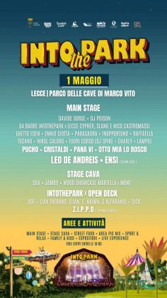 Lecce accende il Primo Maggio al Parco delle Cave di Marco Vito arriva “Into The Park 2026”, musica, cultura e vibes open air - Corriere Salentino
