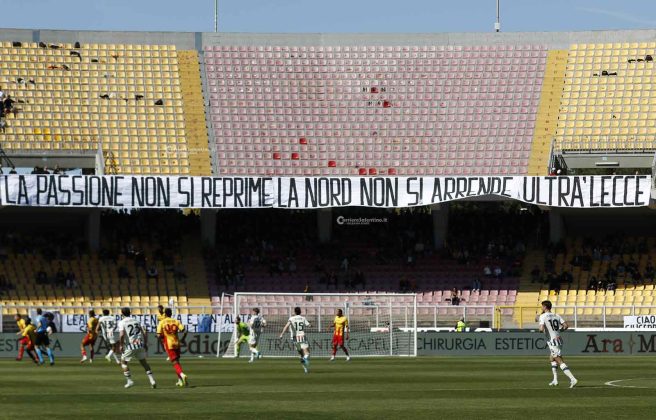Fischi al Via del Mare per i giallorossi, Lecce-Atalanta 0-3 - Corriere Salentino