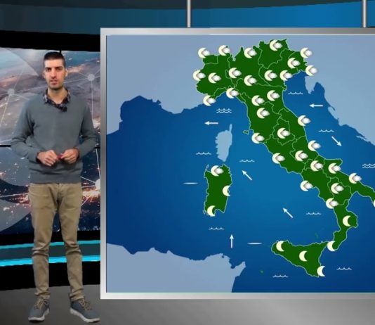 Le previsioni meteo di domani 10 aprile