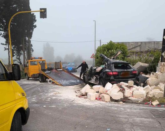 Schianto contro il muro di recinzione, muore un 21enne - Corriere Salentino