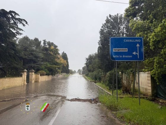 Maltempo, allerta rossa nella Puglia centro-settentrionale, arancione sul resto del territorio - Corriere Salentino