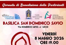 benedizione delle mamme in attesa nella basilica salesiana Questioni di fede - Corriere Salentino