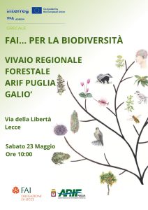 Fai per la Biodiversità, sabato il Vivaio forestale regionale ARIF Puglia aprirà per la prima volta i suoi cancelli al pubblico - Corriere Salentino