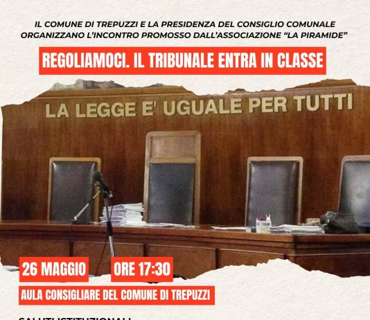 “Regoliamoci. Il Tribunale entra in classe”: a Trepuzzi un incontro sulla legalità