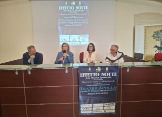 “Effetto Notte” sabato sera 23 maggio l’evento al teatro Apollo