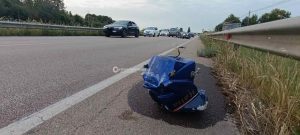 Schianto in moto sulla statale 275: noto avvocato in prognosi riservata - Corriere Salentino