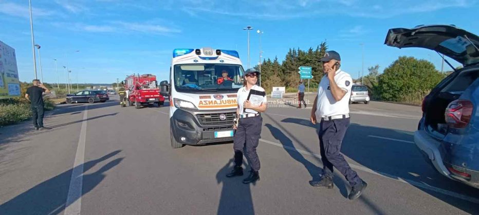 Violento scontro tra auto e due occupanti di una delle vetture finiscono in ospedale in codice rosso - Corriere Salentino